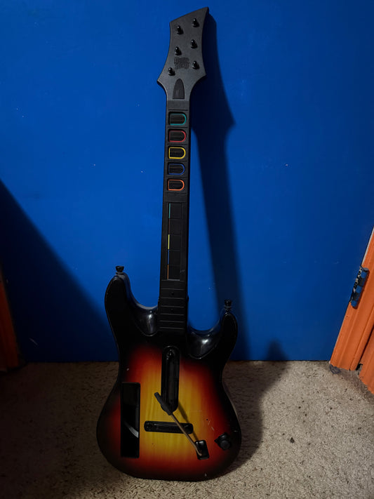 World Tour Guitar Hero/Clone Hero modded guitar